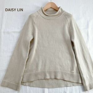 【定価60480円】 デイジーリン フォクシー DAISY LIN for FOXEY セーター ニット エンジェルヘアコットン エブリデイ ベージュ ロゴ