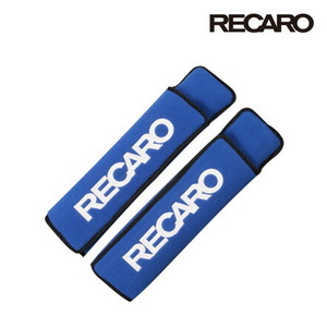 RECARO レカロ正規品 ベルトカバー ベロアブルー 青 2個セット