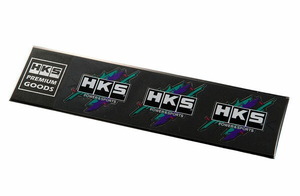 HKS ステッカー SUPER RACING 3枚入 70mm×65mm