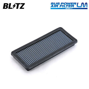 BLITZ ブリッツ サスパワー エアフィルター LM WA-321B ロードスター ND5RC H27.10～ P5-VPR[RS]/P5-VP[RS] FR PEES-13-3A0