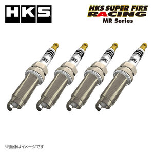 HKS プラグ スーパーファイヤーレーシング MR40XLZ 1台分セット NGK8番相当 オデッセイ RB3 08/10-13/11 K24A 2400cc