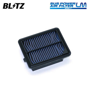 BLITZ ブリッツ サスパワー エアフィルター LM SH-708B アコードハイブリッド CR6 H25.6～H28.5 LFA FF 17220-5K0-A00