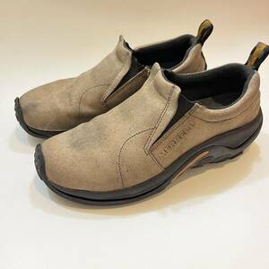 メレル ジャングルモック US8 ガンスモーク 26cm ブラウン MERRELL JUNGLE MOC アウトドア トレッキングシューズ