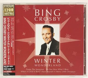 ◎XMAS/BING CROSBY ビング・クロスビー/ WINTER WONDERLAND/ TOCP-53390/ 国内盤 DJ-COPY CD (CD-051)