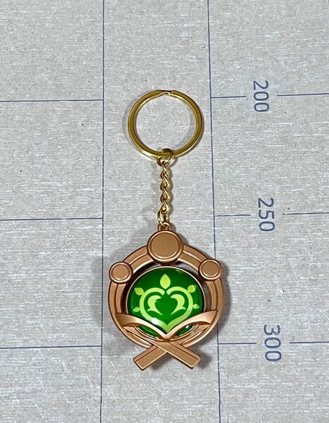 原神グッズ 神の目 綺良々 キーホルダー 草元素 稲妻
