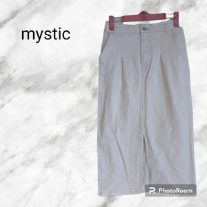 mystic ミスティック 【M】スカート ロング スリット 可愛い お洒落