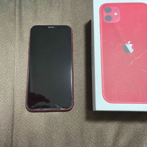 iPhone11 PRODUCT RED SIM フリー