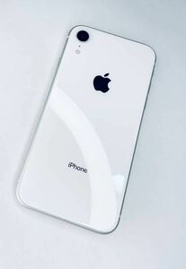 超美品　iPhone XR 128GB Apple ホワイト　SIMロックなし