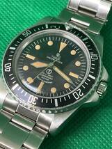 OH済 TUDOR submariner チュードル サブマリーナ Tマーク 軍用仕様 ノンデイト 小バラ 黒文字盤 ref.7928_画像1