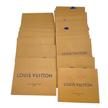 ルイヴィトン LOUIS VUITTON 箱 空箱 30個 ＋ ショッパー 紙袋 30枚 バラエティセット_画像4