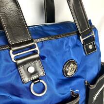 即決★Orobianco★オロビアンコ メンズ トートバッグ ナイロン素材 カジュアルバッグ 青色 ブルー A4収納可 イタリア製 バッグ 鞄 B034_画像6