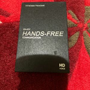 ☆美品！中古Bluetooth ワイヤレスヘッドセット ENJOY HANDS-FREE エンジョイ ハンズフリー 片耳