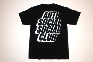 Sサイズ！ANTI SOCIAL SOCIAL CLUB Blocked Tee アンチ ソーシャルソーシャル クラブ ブロックTシャツ黒