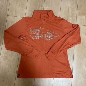 ダンスウィズドラゴン ゴルフ レディース 長袖 トップス モックネックシャツ