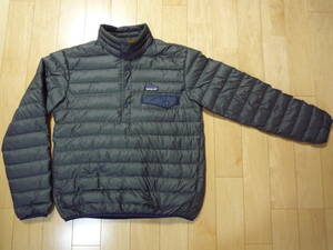 PATAGONIA（パタゴニア）M'S DOWN SNAP T PULLOVER（ダウン・スナップT・プルオーバー）ダウンジャケット☆27246 FA16☆チャコール☆S