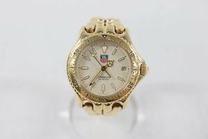 ◎ 【1スタ！】中古品 TAG HEUER タグホイヤー プロフェッショナル 200ｍ S94.013K 腕時計 クォーツ ゴールド クリーム h_b