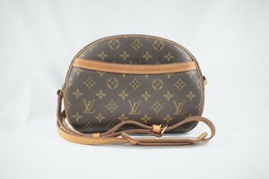 ◎ 中古品 Louis Vuitton ルイヴィトン M51221 ブロア モノグラム ショルダーバッグ ブラウン レザー 革 レディース h_b