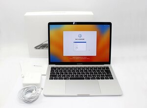 【1円】Apple MacBook Pro (13インチ 2017年 A1708 Two Thunderbolt 3 ports）MPXQ2J/A シルバー ノートパソコン z23-3737 中古品 z_e