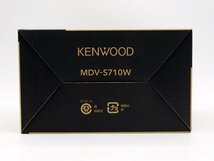 ★1スタ!!【未使用品】Kenwood(ケンウッド) 7V型 彩速 200mmワイドモデル TYPE-S MDV-S710W Bluetooth内蔵 DVD 地デジ m5-32801 m_z_画像4