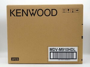 ★1スタ!!【未使用品/2PAC】Kenwood ケンウッド 9V型 大画面モデル カーナビ 彩速 Bluetooth内蔵 Mシリーズ MDV-M910HDL m5-33202 m_e