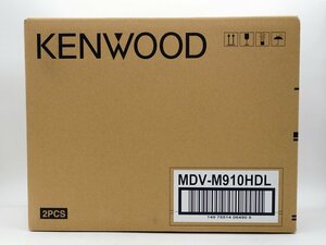 ★1スタ!!【未使用品/2PAC】Kenwood ケンウッド 9V型 大画面モデル カーナビ 彩速 Bluetooth内蔵 Mシリーズ MDV-M910HDL m5-33203 m_e