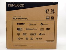 ★1スタ!!【未使用品】Kenwood(ケンウッド) 9V型 大画面モデル カーナビ 彩速 Bluetooth内蔵 DVD TYPE M MDV-M909HDL m5-32853 m_z_画像2