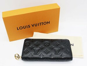 【1円】ルイヴィトン M81510 ジッピー・ウォレット 二つ折り 長財布 エンボス ラムレザー ノワール LOUIS VUITTON z23-3795 中古品 z_b