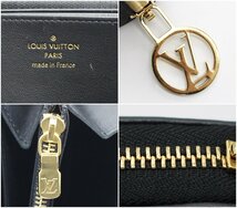 【1円】ルイヴィトン M81510 ジッピー・ウォレット 二つ折り 長財布 エンボス ラムレザー ノワール LOUIS VUITTON z23-3795 中古品 z_b_画像7