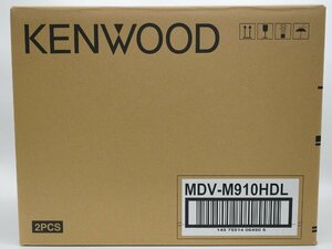 ★1スタ!!【未使用品/2個セット】Kenwood ケンウッド 9V型 大画面モデル カーナビ 彩速 Bluetooth内蔵 Mシリーズ MDV-M910HDL m5-32337 m_