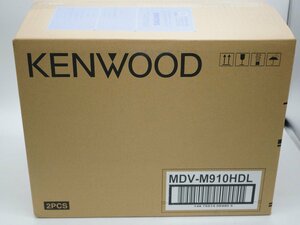 ★1スタ!!【未使用品/2個セット】Kenwood ケンウッド 9V型 大画面モデル カーナビ 彩速 Bluetooth内蔵 Mシリーズ MDV-M910HDL m5-32318 m_