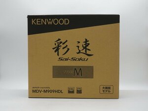 ★1スタ!!【未使用品】Kenwood(ケンウッド) 9V型 大画面モデル カーナビ 彩速 Bluetooth内蔵 DVD TYPE M MDV-M909HDL m5-33026 m_z