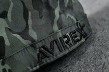 正規品 AVIREX ワークキャップ 帽子 メンズ 大きいサイズ 大きめ アビレックス ミリタリー 14787700-36ARMY 迷彩_画像3