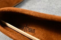 正規品 MINNETONKA ミネトンカ KILTY キルティ モカシン フラットシューズ レディース 本革 レザー 402 ブラウン US8 25.0cm / 新品_画像6