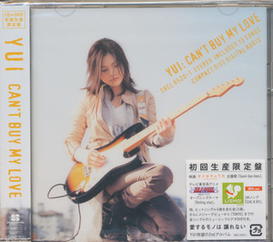 ＣＤ + ＤＶＤ　YUI　CAN'T BUY MY LOVE　初回生産限定盤