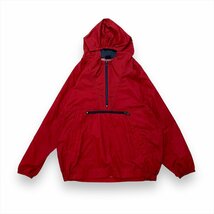 ギャップ パーカー レッド GAP 古着 メンズ XXL アノラックパーカー オーバーサイズ_画像1