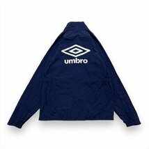 アンブロ ジャージ ネイビー UMBRO 古着 メンズ L フルジップ メッシュ_画像3