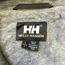 Helly Hansen ヘリーハンセン ジャケット グレー 古着 メンズ S 刺繍ロゴ アウトドア_画像2