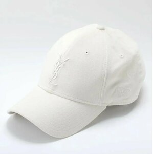 本物保証 新品 SAINT LAURENT サンローラン PARIS × NEW ERA キャップ 帽子 メンズ 男女兼用 ニューエラ コラボ