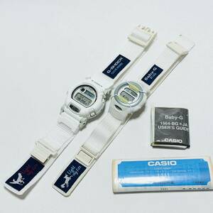 CASIO G-SHOCK Baby G 1997 ラバーズコレクション ペガサス&ユニコーン ホワイト 完品美品