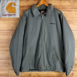 F4T/R9.28-5　Carhartt　カーハート　中綿　ワークジャケット　ジャンパー　ブルゾン　アメリカ古着　メンズ