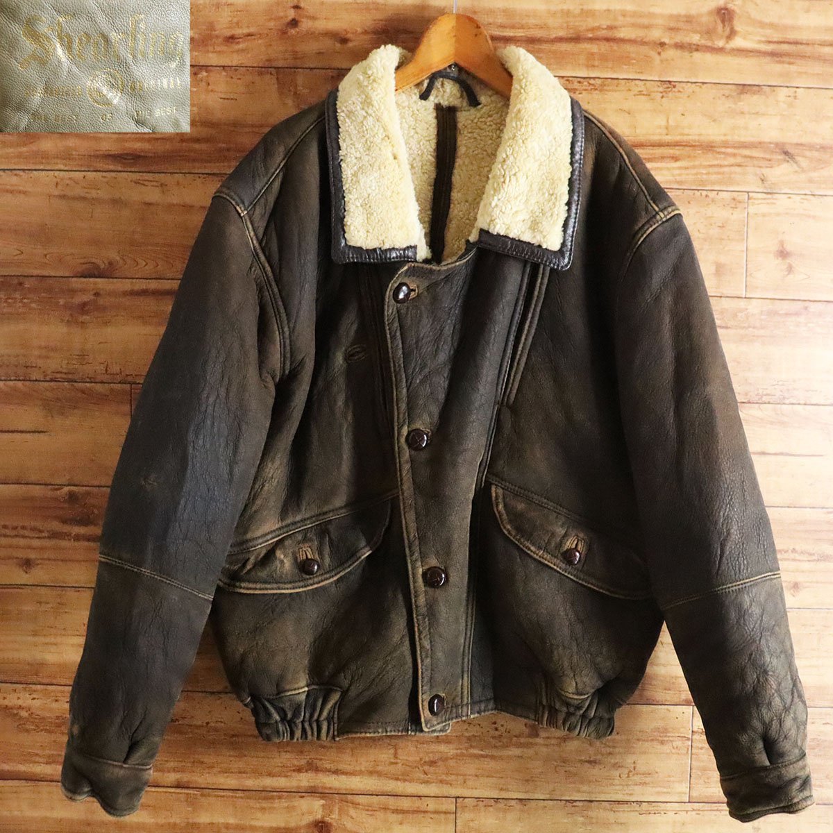 2023年最新】Yahoo!オークション -shearling jacketの中古品・新品・未