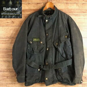 G10T/R11.10-2　イギリス製　Barbour　バブアー　インターナショナル　オイルドジャケット　オイルジャケット　3ワラント