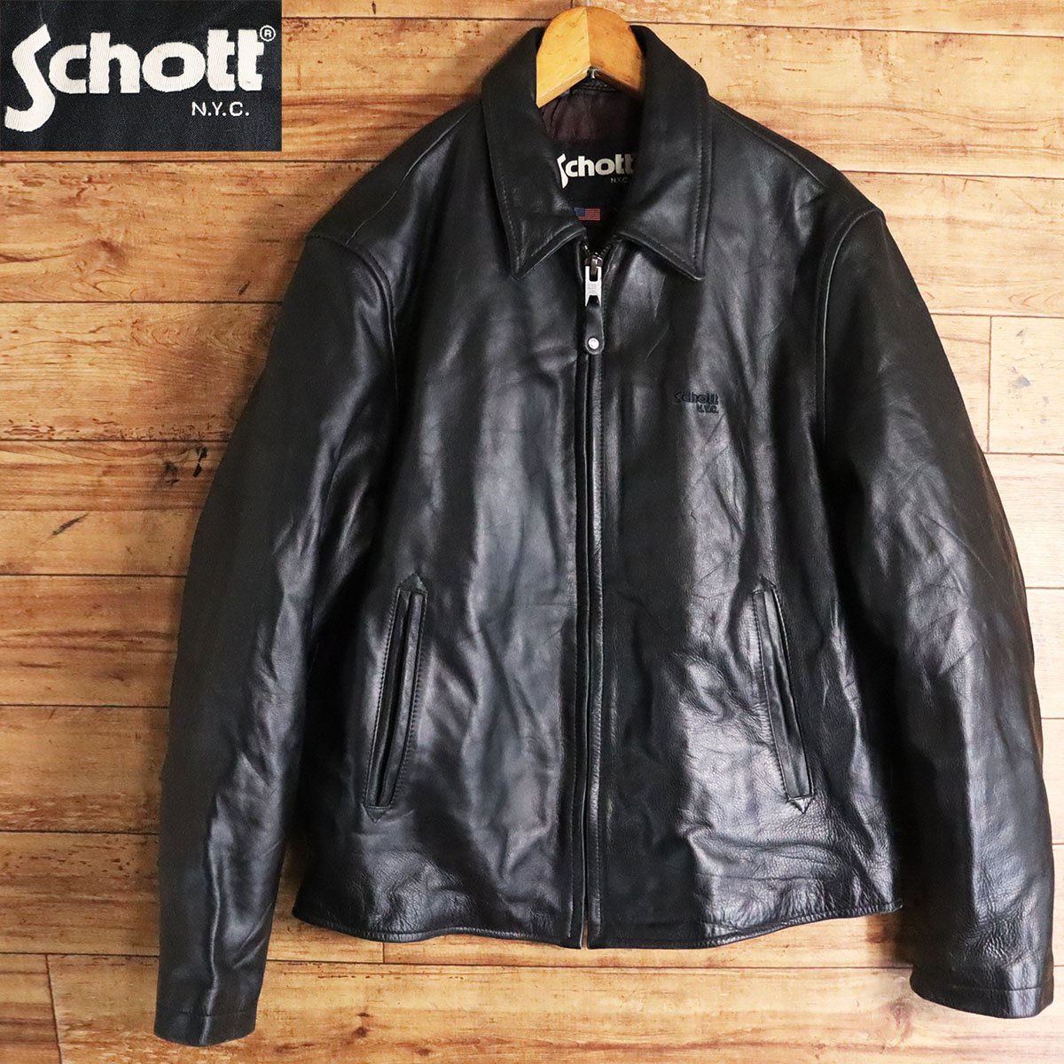 ライダースジャケット SCHOTTの値段と価格推移は?|282件の売買データ