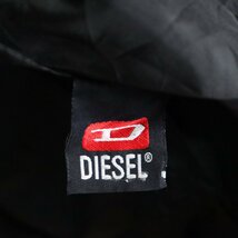 A2S/s8.18-2　DIESEL　ディーゼル　シングルライダース　本革　レザージャケット　革ジャン　皮ジャン　XXL　ビッグサイズ　ブラック_画像7