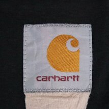 K13J/R6.20-3　Carhartt　カーハート　ダック地　アクティブジャケット　ワークジャケット　パーカー　ネイビー　アメリカ古着_画像7