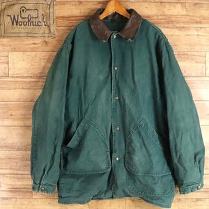 A5T/R10.10-3　WOOLRICH　ウールリッチ　ハンティングジャケット　裏ブランケット　カバーオール　Lサイズ　ジャンパー　ブルゾン