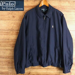 I10T/R11.22-3　　90s　POLO RALPH LAUREN　ラルフローレン　ドリズラージャケット　ハリントンジャケット　ジャンパー　ブルゾン