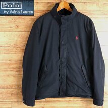 ?8T/R11.24-1　　90s　POLO RALPH LAUREN　ラルフローレン　裏フリース　ジャケット　ジャンパー　ブルゾン　Mサイズ　メンズ_画像1