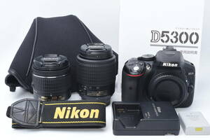 ★美品★ ニコン Nikon D5300 ダブルレンズセット