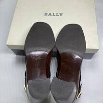 BALLY ショートブーツ サイドベルト 36_画像8